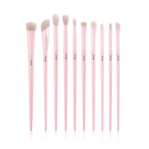 Jessup Beauty - *Makeup Lover Collection IV* - Set di 10 pennelli - Crystal Pink