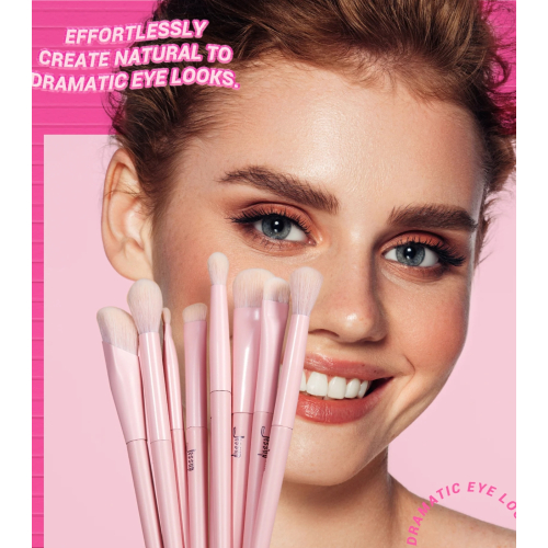 Jessup Beauty - *Makeup Lover Collection IV* - Set di 10 pennelli - Crystal Pink
