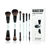 Jessup Beauty - *Makeup Lover Collection V* - Set di 6 pennelli - Bright Cyan