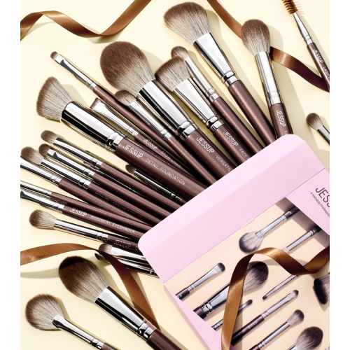 Jessup Beauty - *Master Collection* - Set di 25 pennelli - Shimmer Brown