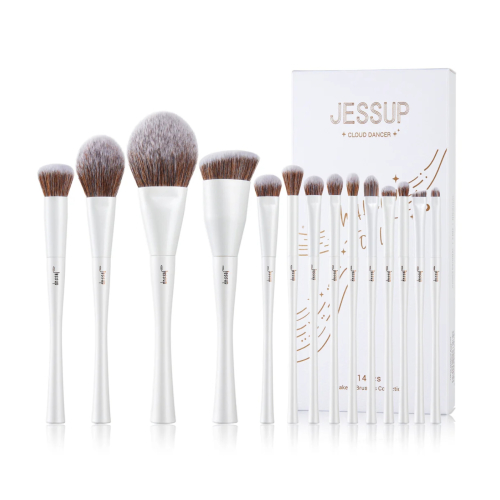 Jessup Beauty - Set di 14 pennelli - Cloud Dancer