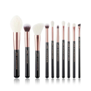 Jessup Beauty - Set di 10 pennelli - T163: Black/Rose Gold