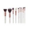 Jessup Beauty - Set di 10 pennelli - T216: White/Rose Gold