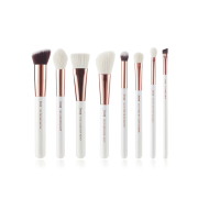 Jessup Beauty - Set di 8 pennelli - T219: White/Rose Gold