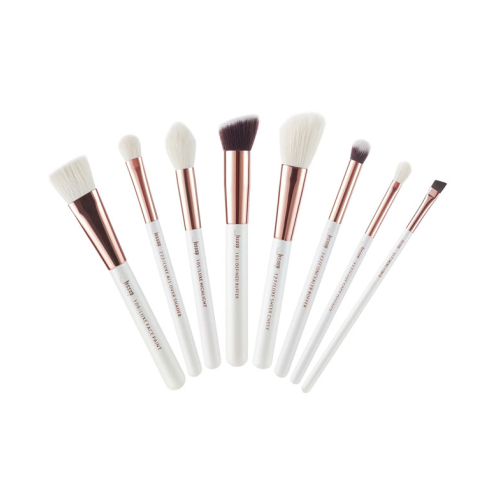Jessup Beauty - Set di 8 pennelli - T219: White/Rose Gold