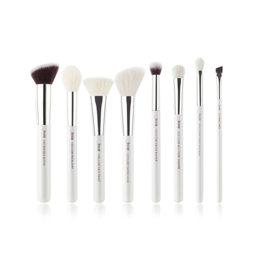 Jessup Beauty - Set di 8 pennelli - T239: White/Silver