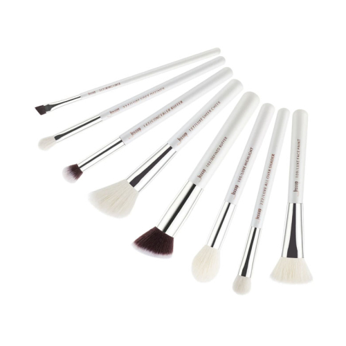 Jessup Beauty - Set di 8 pennelli - T239: White/Silver