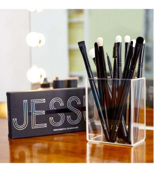Jessup Beauty - Set pennelli 12 pezzi - T322: Essential Black