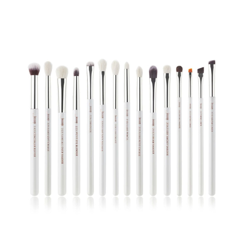 Jessup Beauty - Set di pennelli 15 pezzi - T237: White/Silver