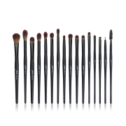 Jessup Beauty - Set di pennelli da 16 pezzi Black Precision - T272: Makeup Lover (Phantom Black)