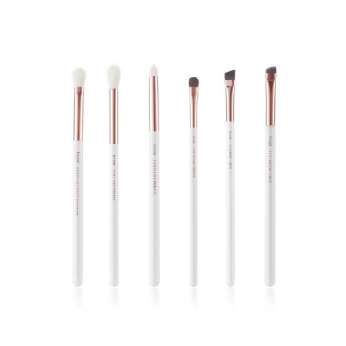 Jessup Beauty - Set di pennelli 6 pezzi - T221: White/Rose Gold