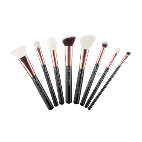 Jessup Beauty - Set di 8 pennelli - T159: Black/Rose Gold