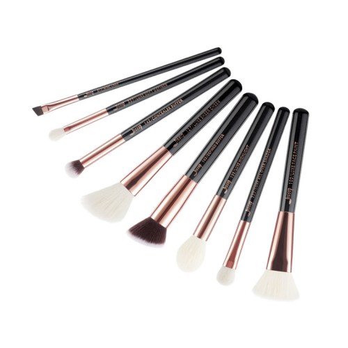 Jessup Beauty - Set di 8 pennelli - T159: Black/Rose Gold