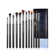 Jessup Beauty - Set di pennelli PRO 12pcs - T339: Black/Silver