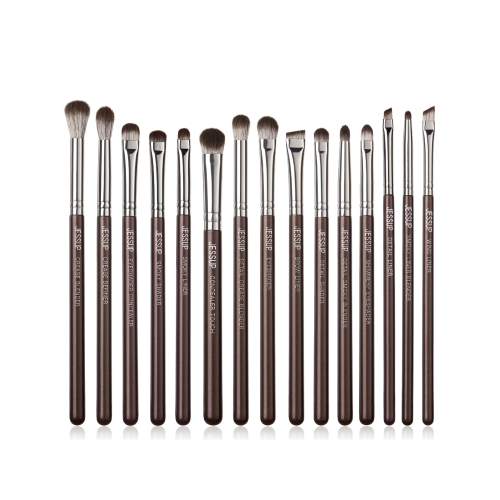Jessup Beauty - *The Artists Eye Brush* - Set di 15 pennelli - Shimmer Brown