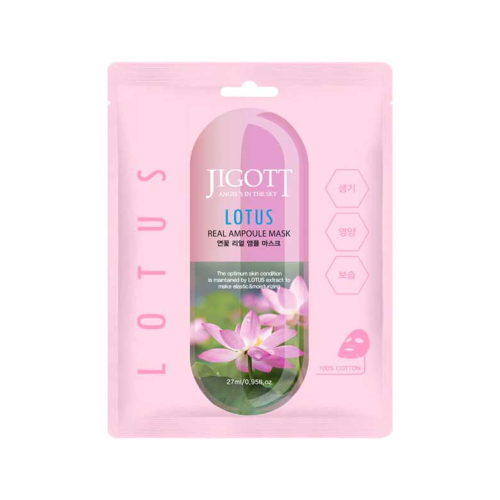 Jigott - Maschera viso con estratto di fiori di loto