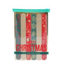 Jovo - Set di lime per unghie Nail File Collection - Merry Christmas
