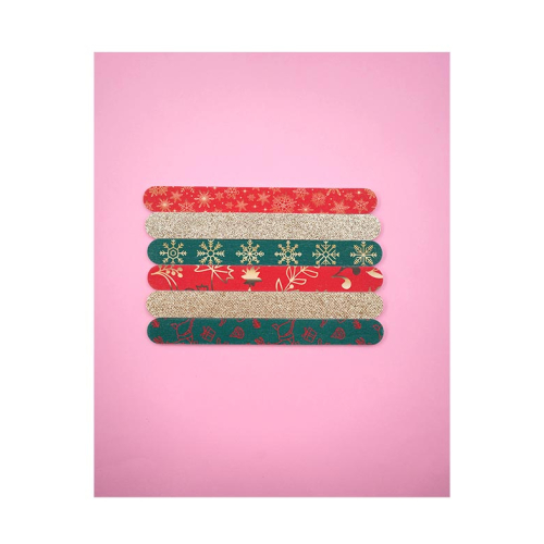 Jovo - Set di lime per unghie Nail File Collection - Merry Christmas
