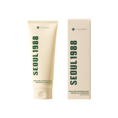 K-Secret - *Seoul 1988* - Detergente schiumogeno per il viso Pine CICA 1% + Probiotics