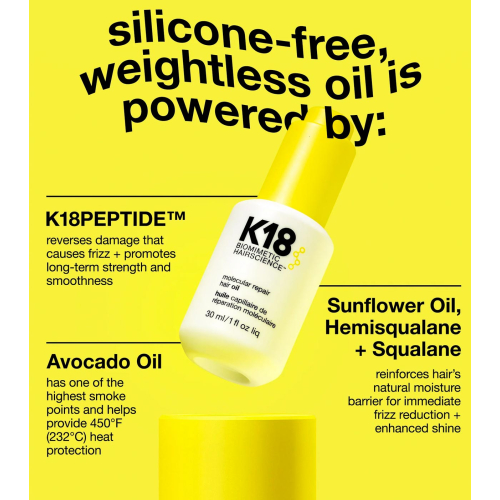 K18 - Olio per capelli riparatore molecolare