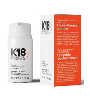 K18 - Maschera riparatrice senza risciacquo Leave-In Molecular Repair - 50ml