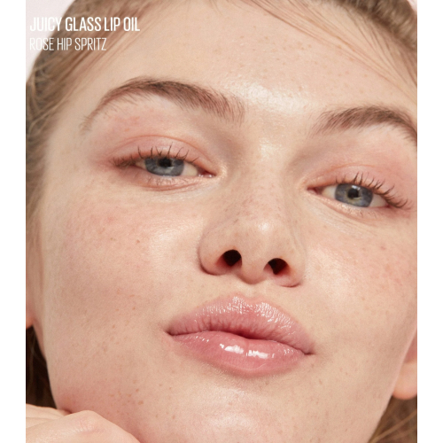 Kaja - Olio per labbra Juicy Glass - 01: Rose Hip Spritz