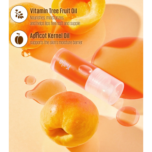 Kaja - Olio per labbra Juicy Glass - 03: Apricot Allure