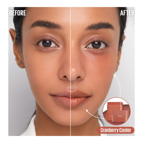 Kaja - Balsamo multi-stick per labbra e guance Dewy Bar - Cranberry Cooler