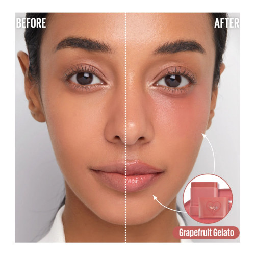 Kaja - Balsamo multi-stick per labbra e guance Dewy Bar - Grapefruit Gelato
