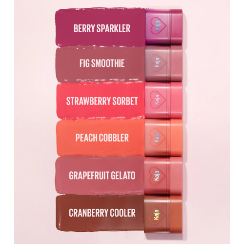 Kaja - Balsamo multi-stick per labbra e guance Dewy Bar - Peach Cobbler