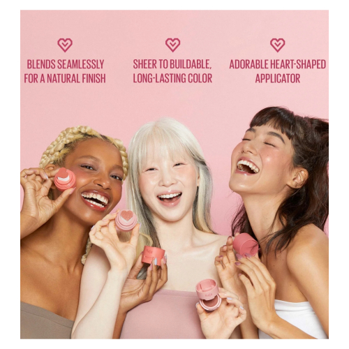 Kaja - Blush a cuscino Cheeky Stamp - 04: Feisty