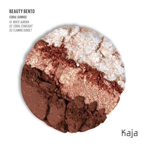Kaja - Ombretto 3 in 1 Beauty Bento - Coral Sunrise