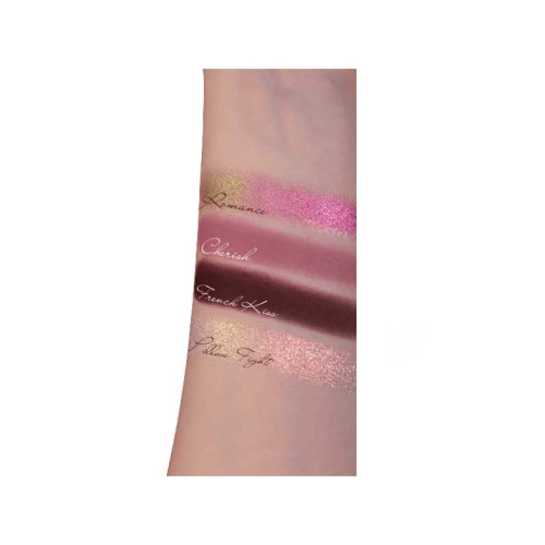 Karla Cosmetics - Palette di ombretti Multi-Chrome Romance Quad