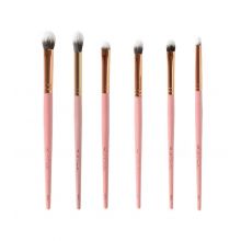 Karla Cosmetics - Set di 6 pennelli Essential Brush Collection