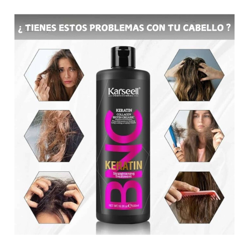 Karseell - *BNC* - Trattamento alla cheratina per lisciare i capelli