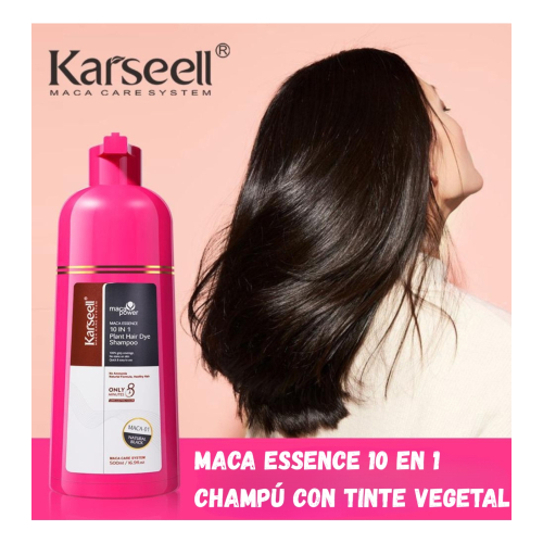 Karseell - Shampoo colorante 10 in 1 - Nero