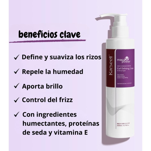 Karseell - Crema per definire i ricci