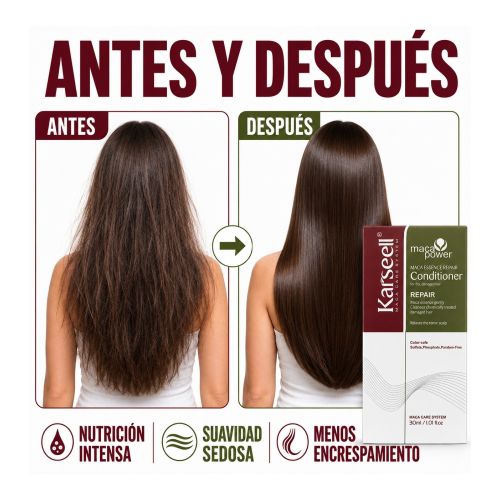 Karseell - *Maca Power* - Balsamo riparazione intensiva - Taglia mini