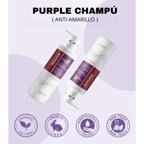 Karseell - *Maca Power* - Shampoo neutralizzante alla violetta Blonde
