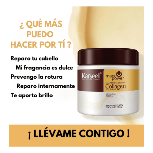 Karseell - *Maca Power* - Maschera riparatrice per capelli Collagen