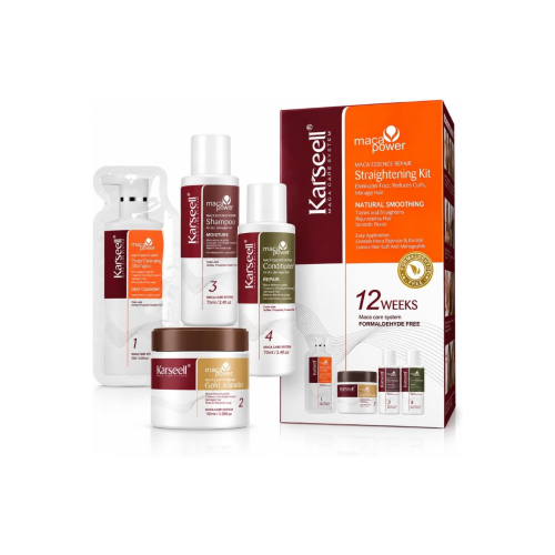 Karseell - *Maca Power* - Set trattamento alisante Straightening Kit