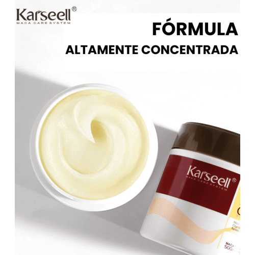 Karseell - *Maca Power* - Set trattamento riparatore Maschera + Olio siero