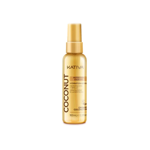 Kativa - Olio per capelli idratazione e lucentezza Coconut