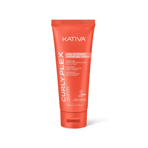 Kativa - *Curly Plex* - Attivatore di ricci Strong Gel-Cream - Capelli ricci