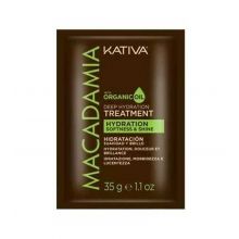 Kativa - Maschera per il trattamento di idratazione profonda Macadamia - Formato da viaggio