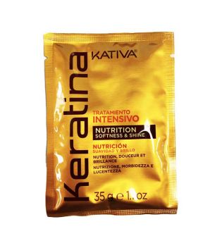 Kativa - Maschera trattamento nutriente intensivo Keratina - Formato da viaggio