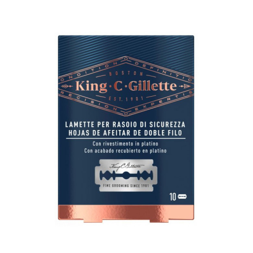 King C. Gillette - Lamette da barba a doppio taglio