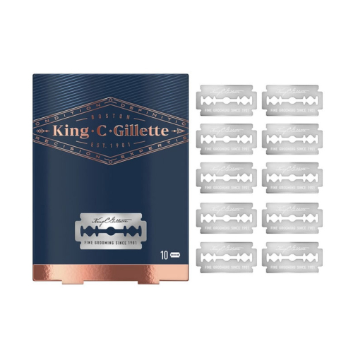 King C. Gillette - Lamette da barba a doppio taglio