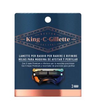 King C. Gillette - Ricariche per rasoio