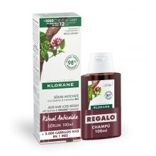 Klorane - Set rituale anticaduta siero + shampoo